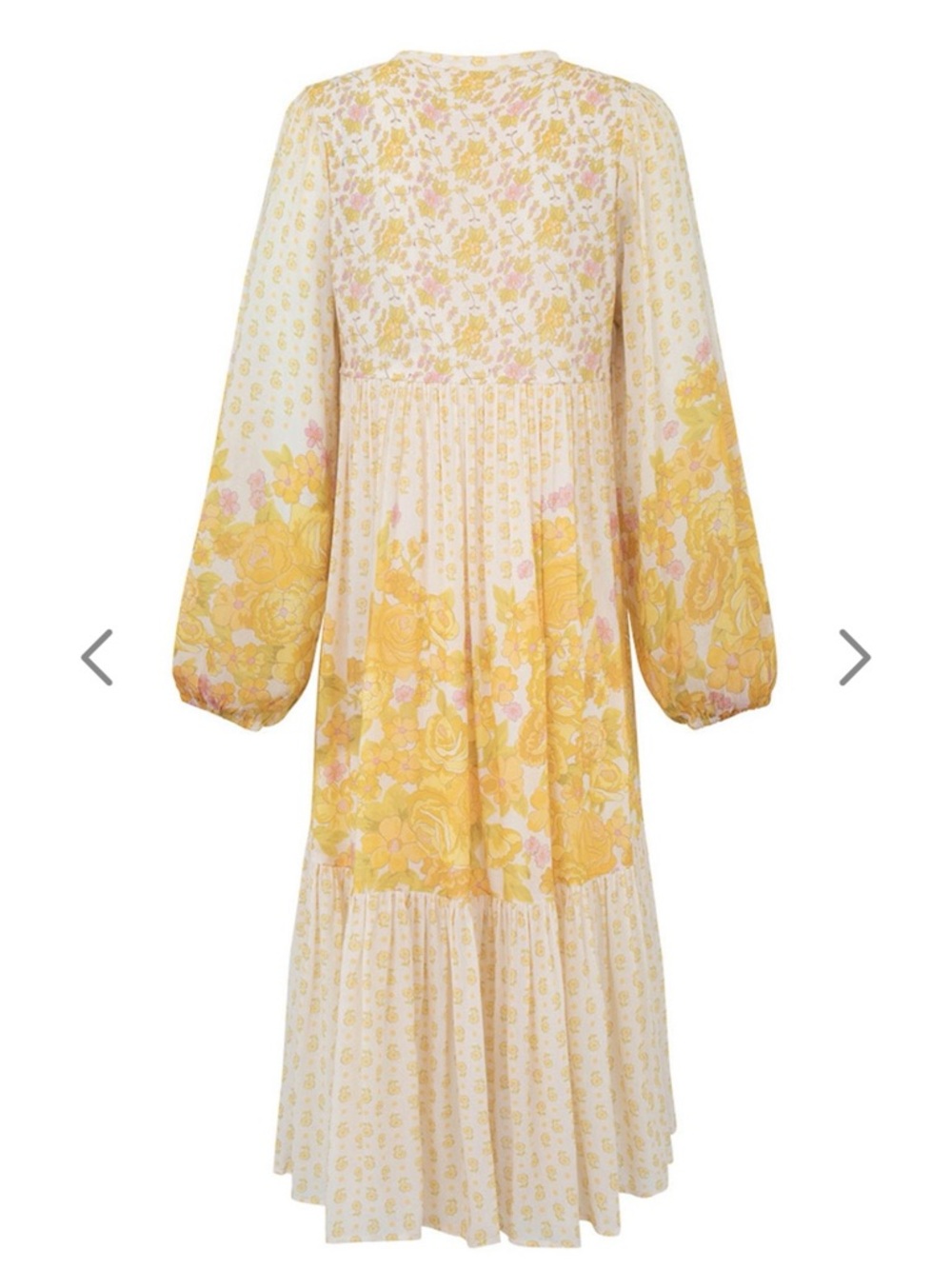 SPELL 🌼 Yellow Rose Boho Midi XS - Picture 6 of 12